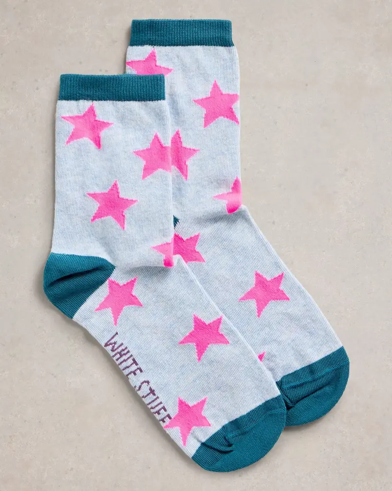 White Stuff Femme STAR SOCK