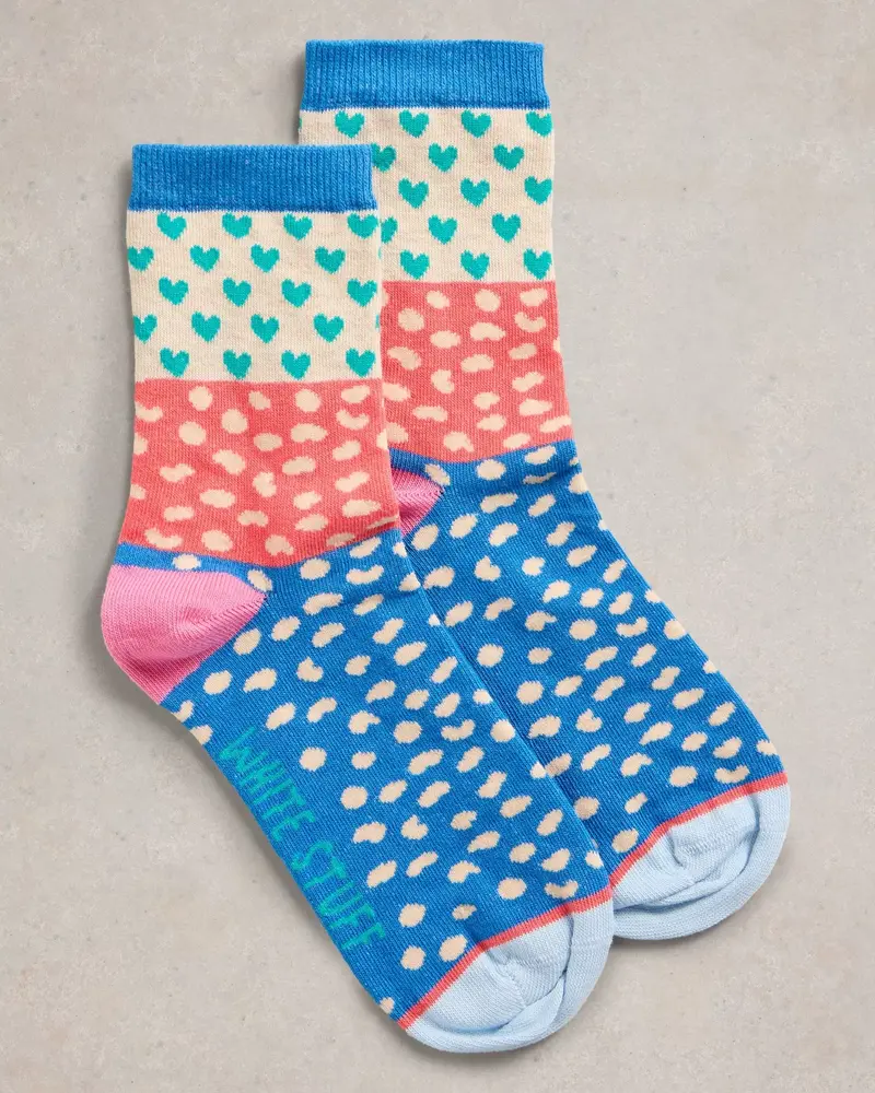 White Stuff Femme HEART SPOT SOCK