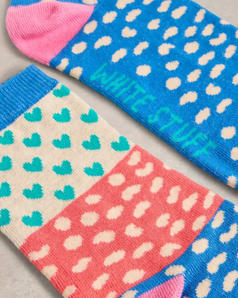 White Stuff Femme HEART SPOT SOCK