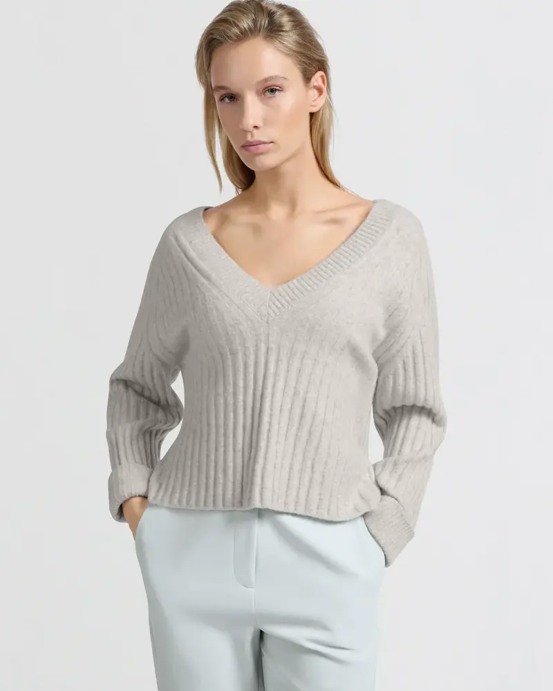 YAYA RIBBED SWEATER