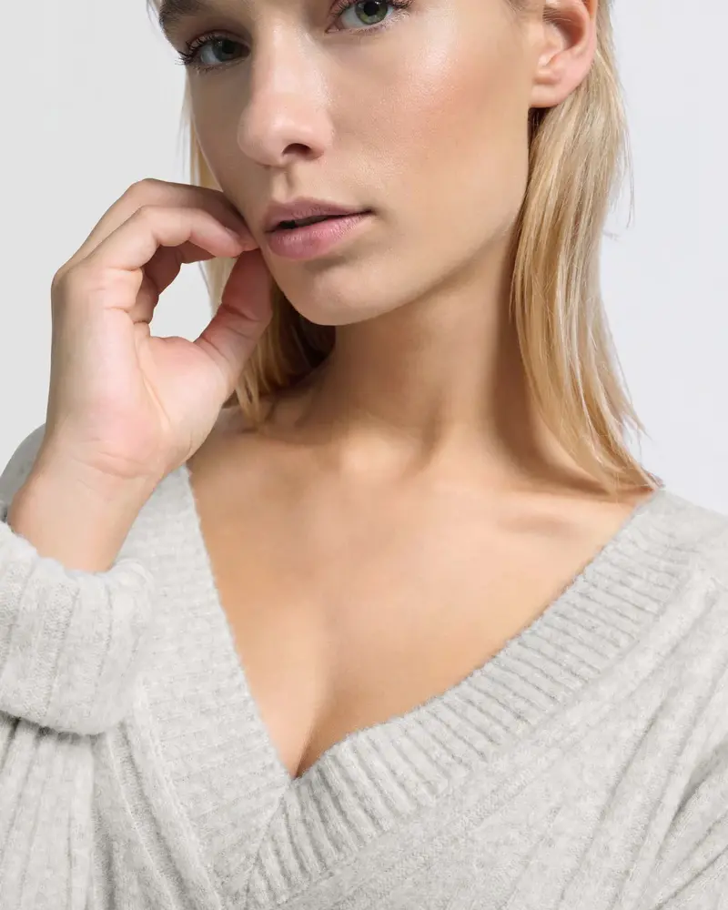 YAYA RIBBED SWEATER