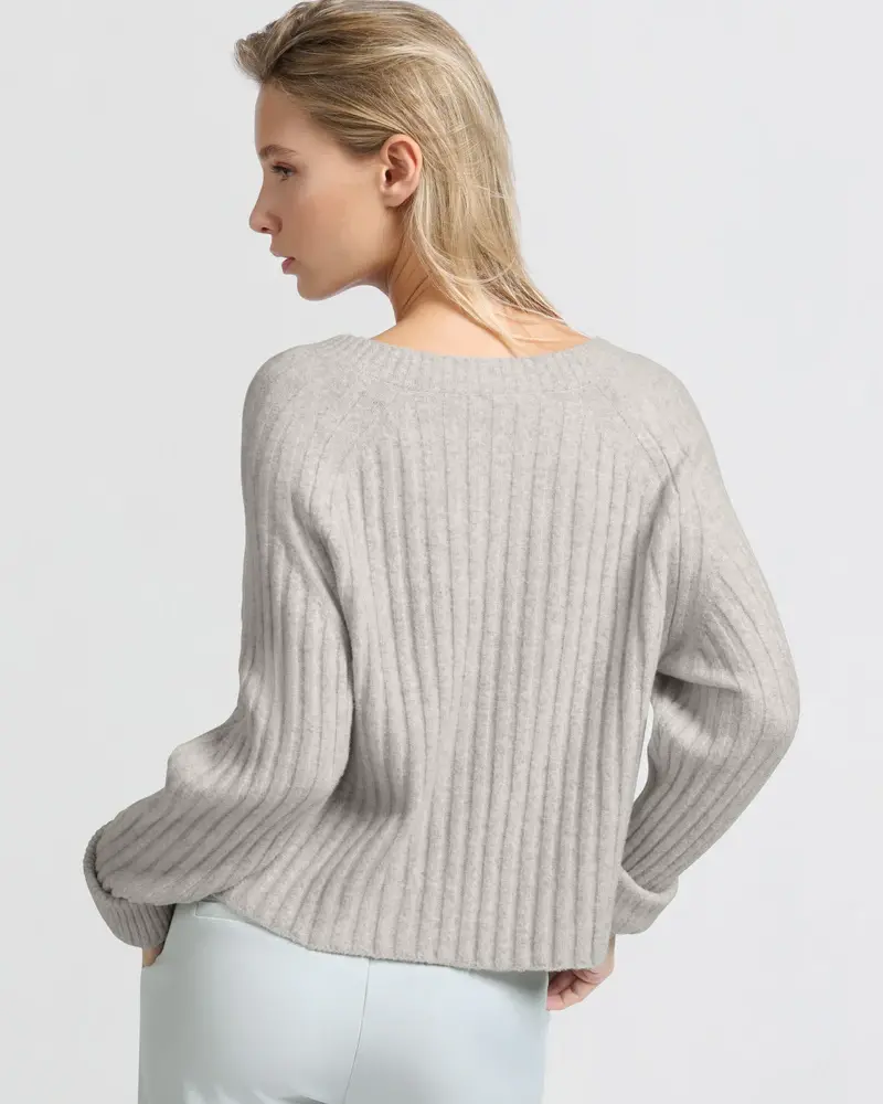 YAYA RIBBED SWEATER