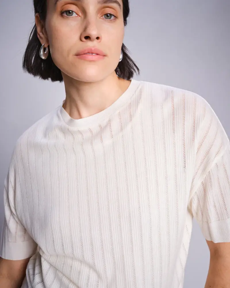 Mos Mosh MMSWANN O-SS SPRING TEE