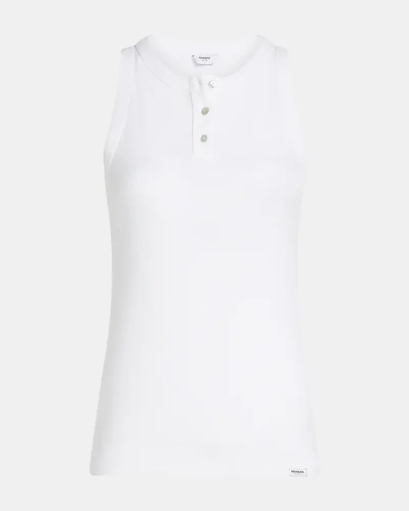 Penn & ink CAMISOLE CÔTELÉE AVEC BOUTONS