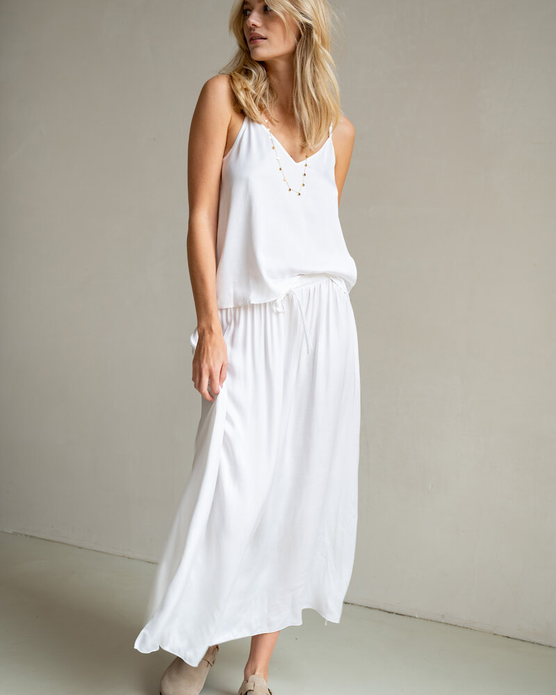 Penn & ink SATIN EFFECT MAXI SKIRT