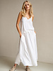 Penn & ink JUPE MAXI SATINÉ