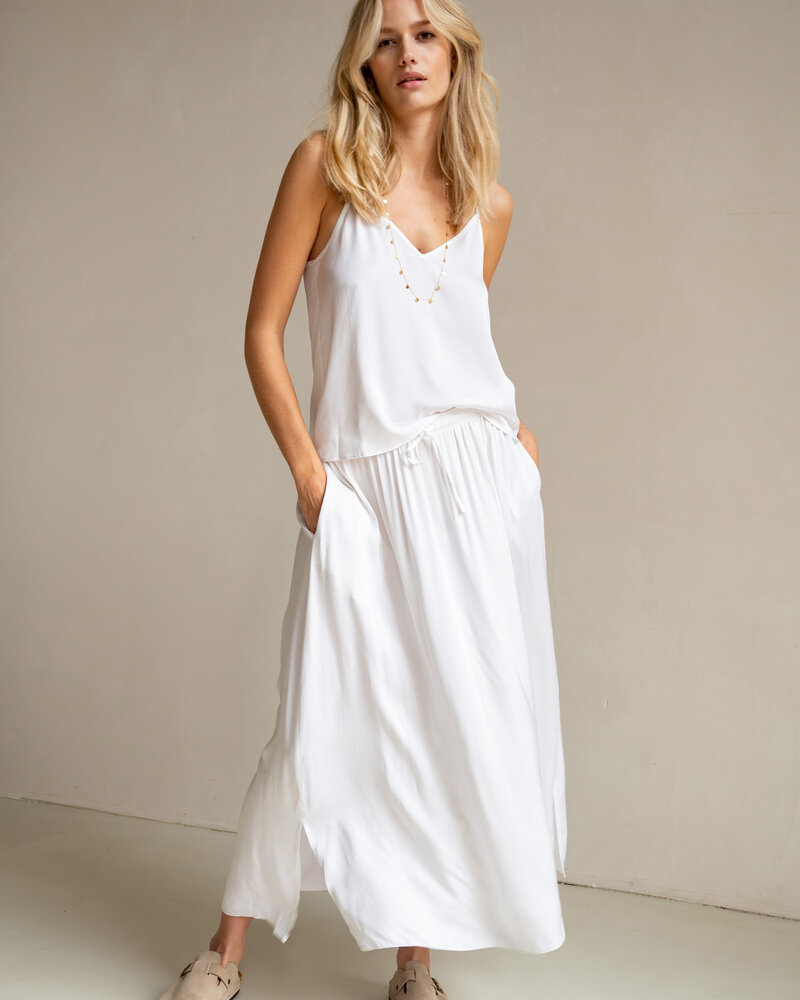 Penn & ink SATIN EFFECT MAXI SKIRT