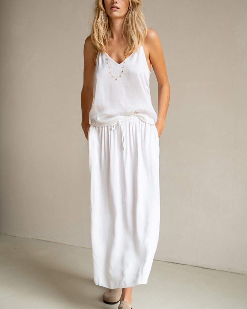 Penn & ink SATIN EFFECT MAXI SKIRT