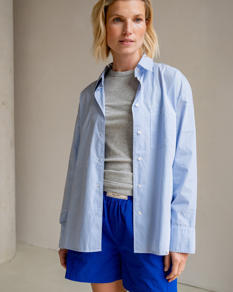 Penn & ink STRIPE BLOUSE