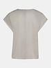 Penn & ink TOP SATINÉ À COL EN V