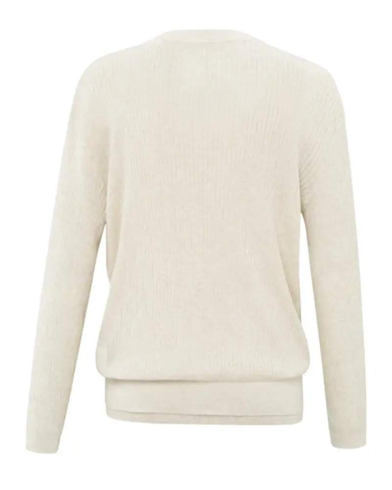 YAYA RIBBED SWEATER WITH TANK TOP
