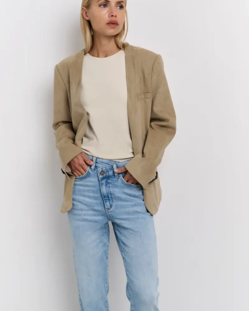 YAYA JEAN À BANDE DE TAILLE CROISÉE