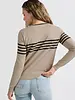YAYA STRIPE SWEATER