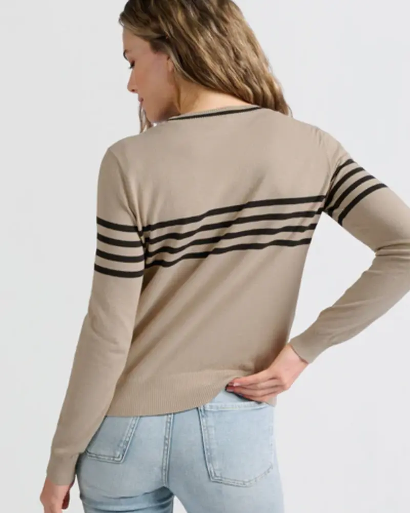 YAYA PULL À RAYURES