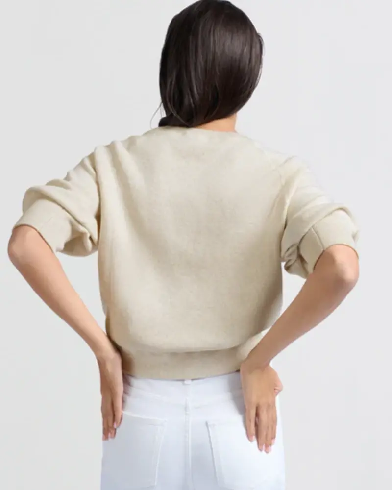 YAYA MID-LENGHT SLEEVE SWEATER
