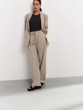 YAYA PINSTRIPE WIDE TROUSER