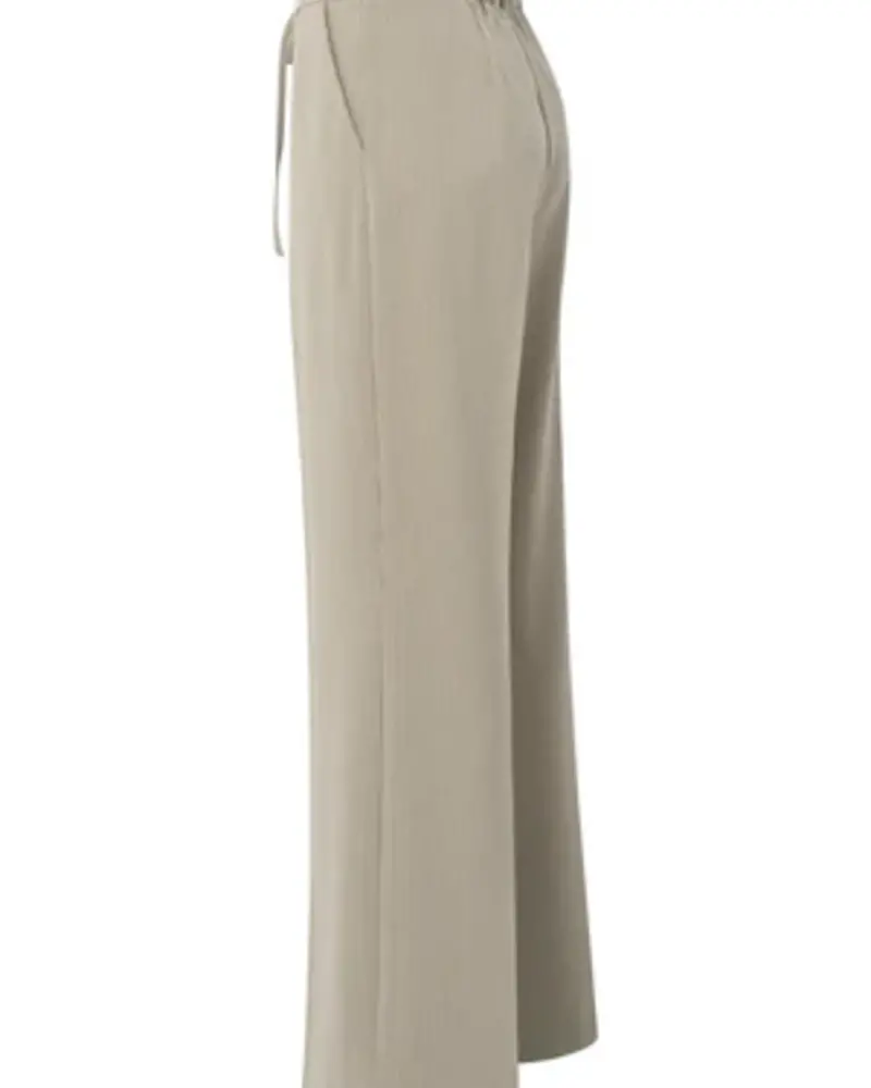 YAYA PINSTRIPE WIDE TROUSER