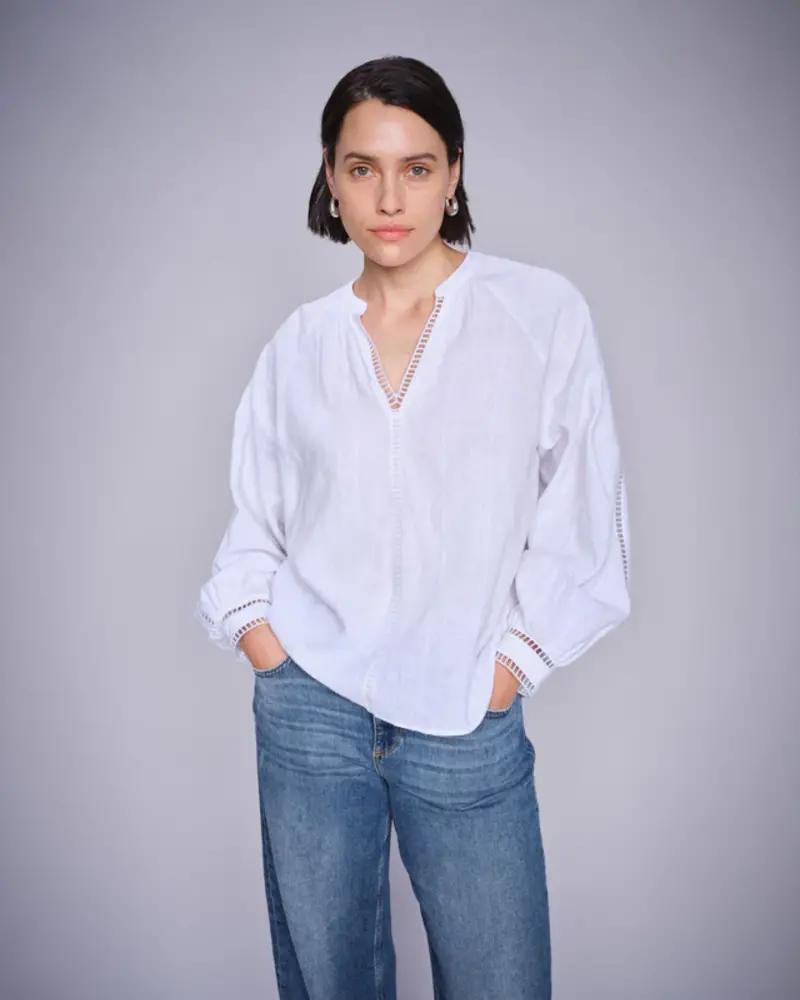 Mos Mosh MMZEINA LINEN BLOUSE
