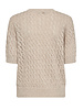 Mos Mosh MMKARIN MARISOL SS LINEN KNIT