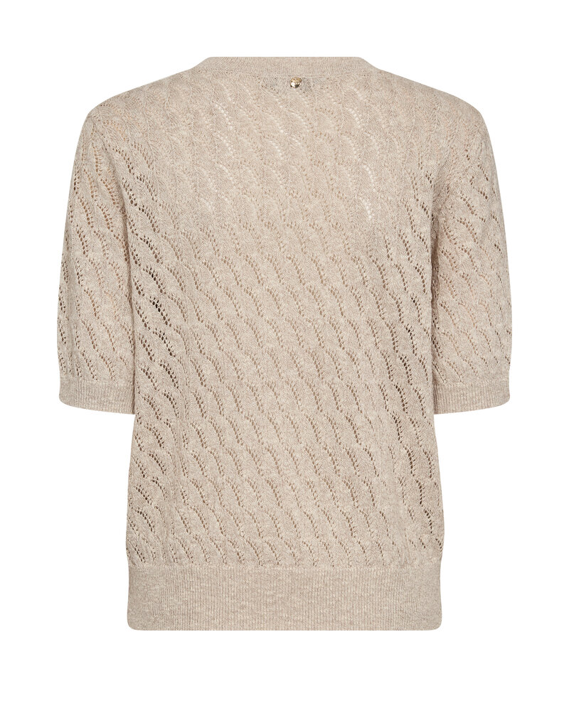 Mos Mosh MMKARIN MARISOL SS LINEN KNIT