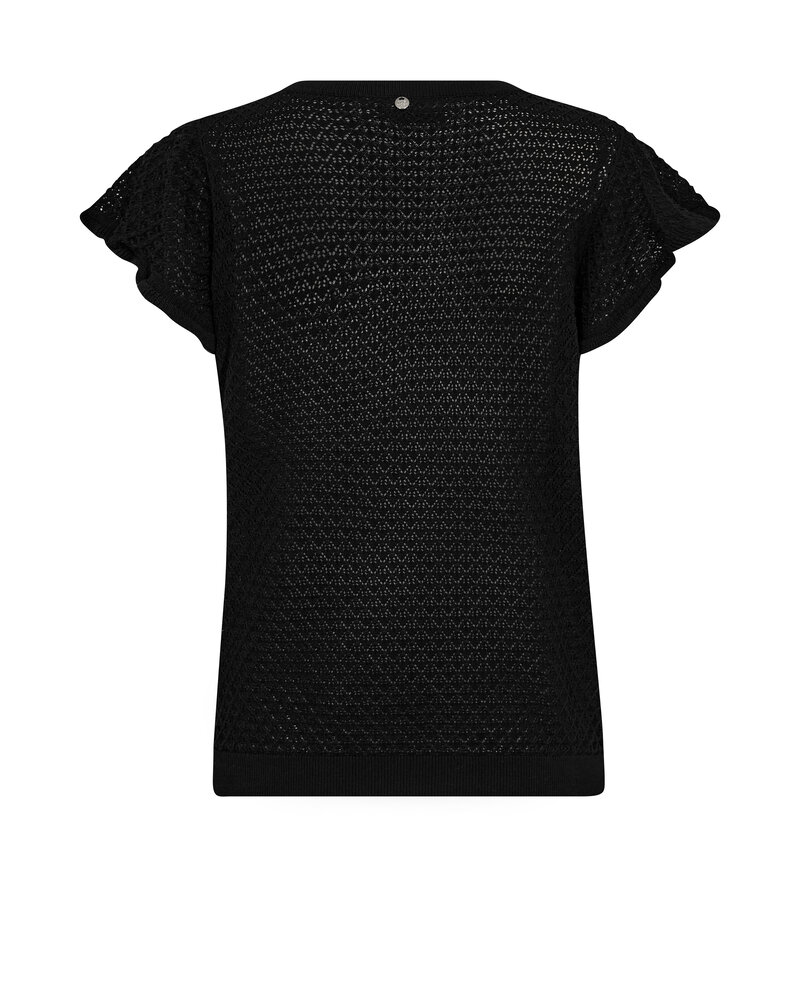 Mos Mosh MMGANNA PATTERN V-NECK KNIT