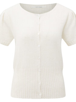 SHORT SLEEVE CARDIGAN