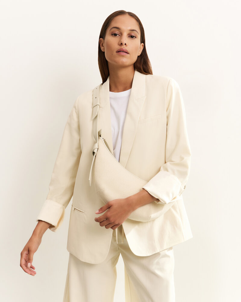 YAYA PANTALON À DOUBLE BANDE DE TAILLE