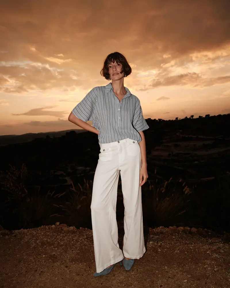 Mos Mosh JEANS MMCOLETTE BIANCO
