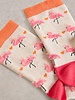 White Stuff Femme FLUFFY FLAMINGO SOCKS