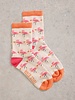 White Stuff Femme FLUFFY FLAMINGO SOCKS