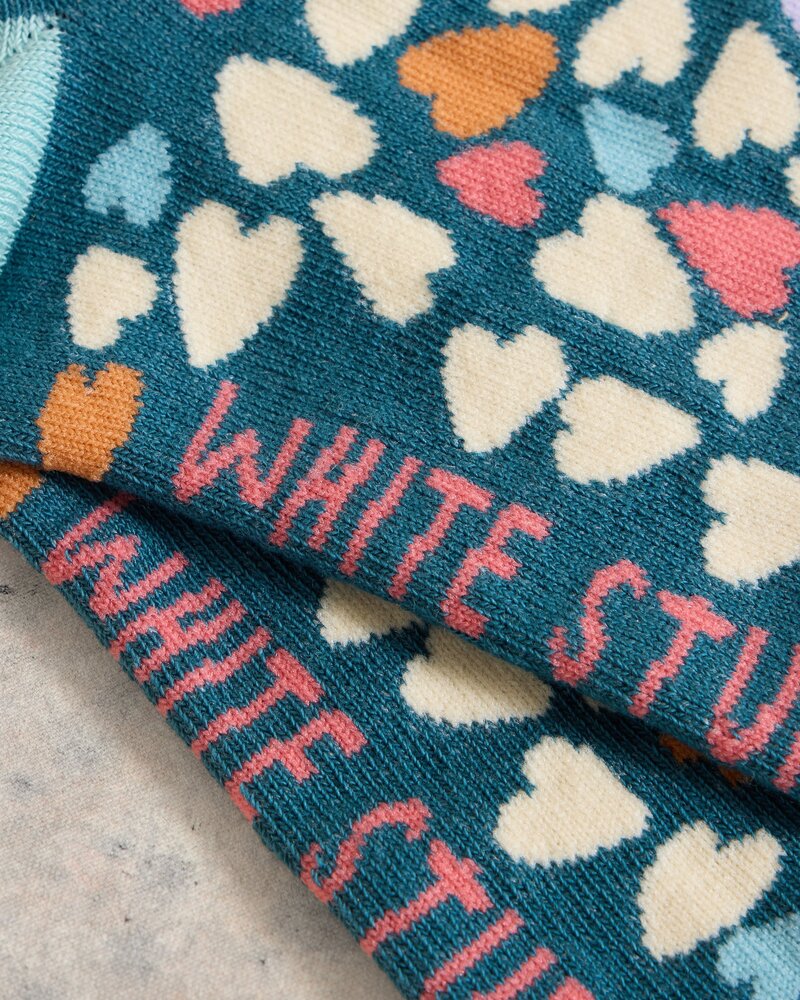White Stuff Femme HEART SOCK