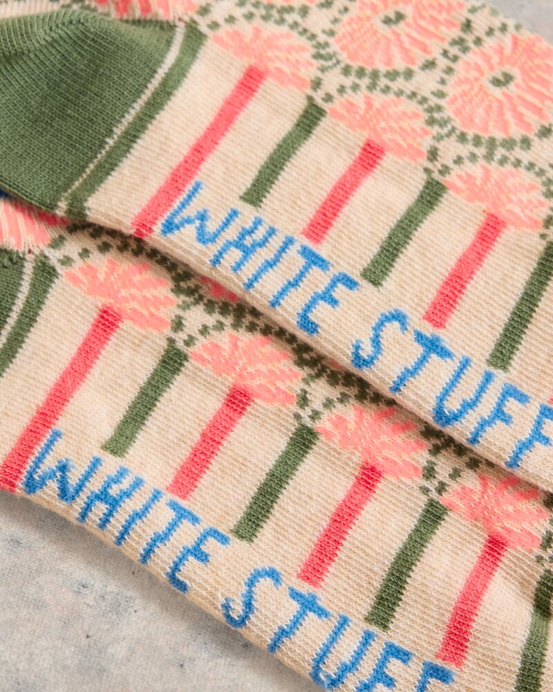 White Stuff Femme GEO FLORAL SOCK