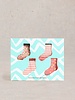 White Stuff Femme MIXED PATTERN SOCKS
