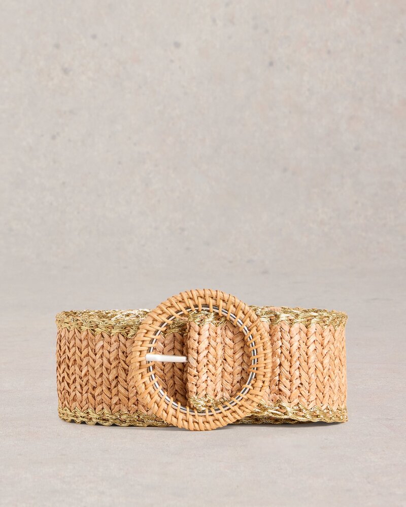 White Stuff Femme RAFFIA BELT