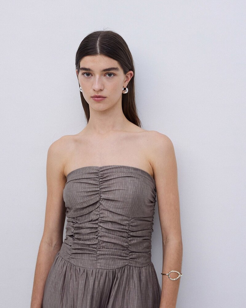 Yerse PROCIDA STRAPLESS DRESS