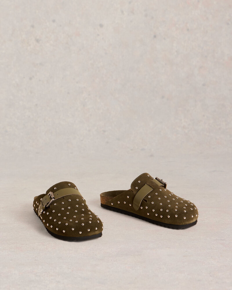 WHITE STUFF FEMME CHAUSSURES CLOUTÉES MYRTLE