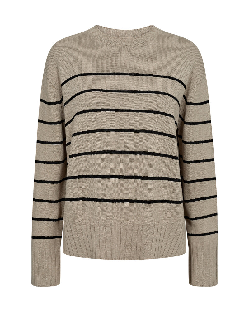 Mos Mosh MMAIMA PAPER STRIPE KNIT