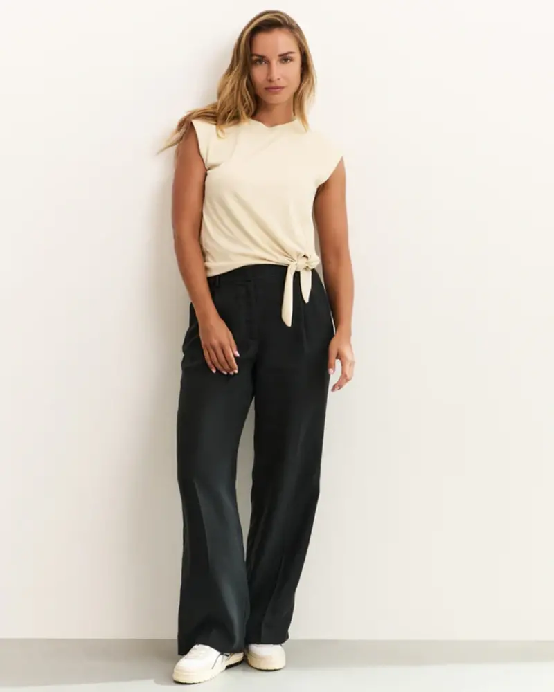 YAYA PANTALON EN LIN