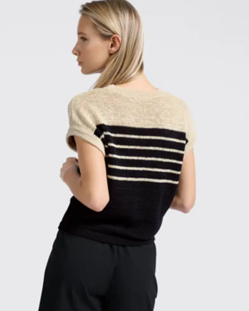 YAYA KNIT SWEATER VEST