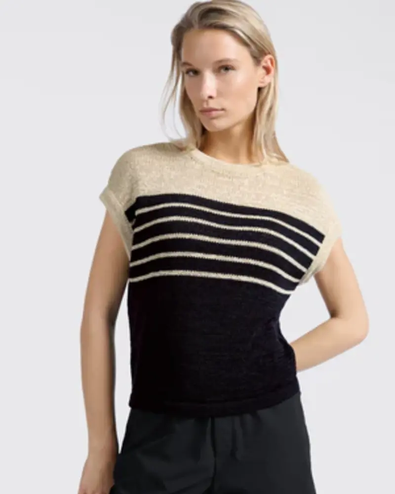 YAYA KNIT SWEATER VEST