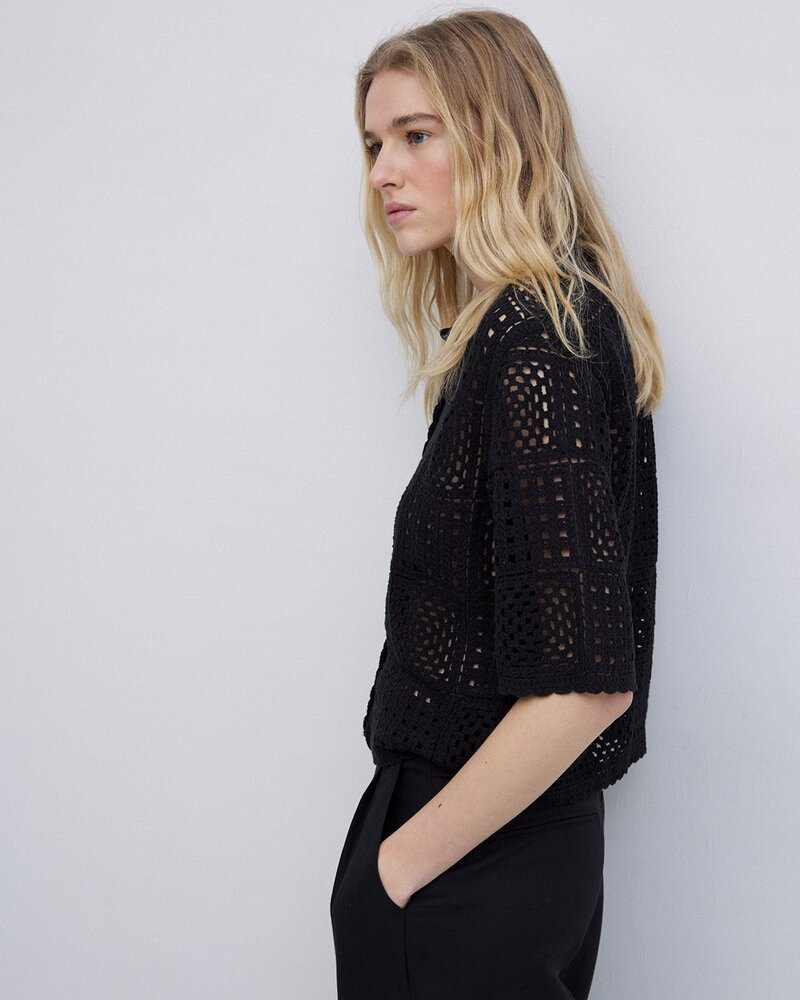 Yerse CROCHET CARDIGAN