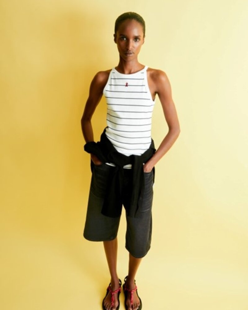 Armed Angels Femme CAMISOLE KATAALIN FINES RAYURES