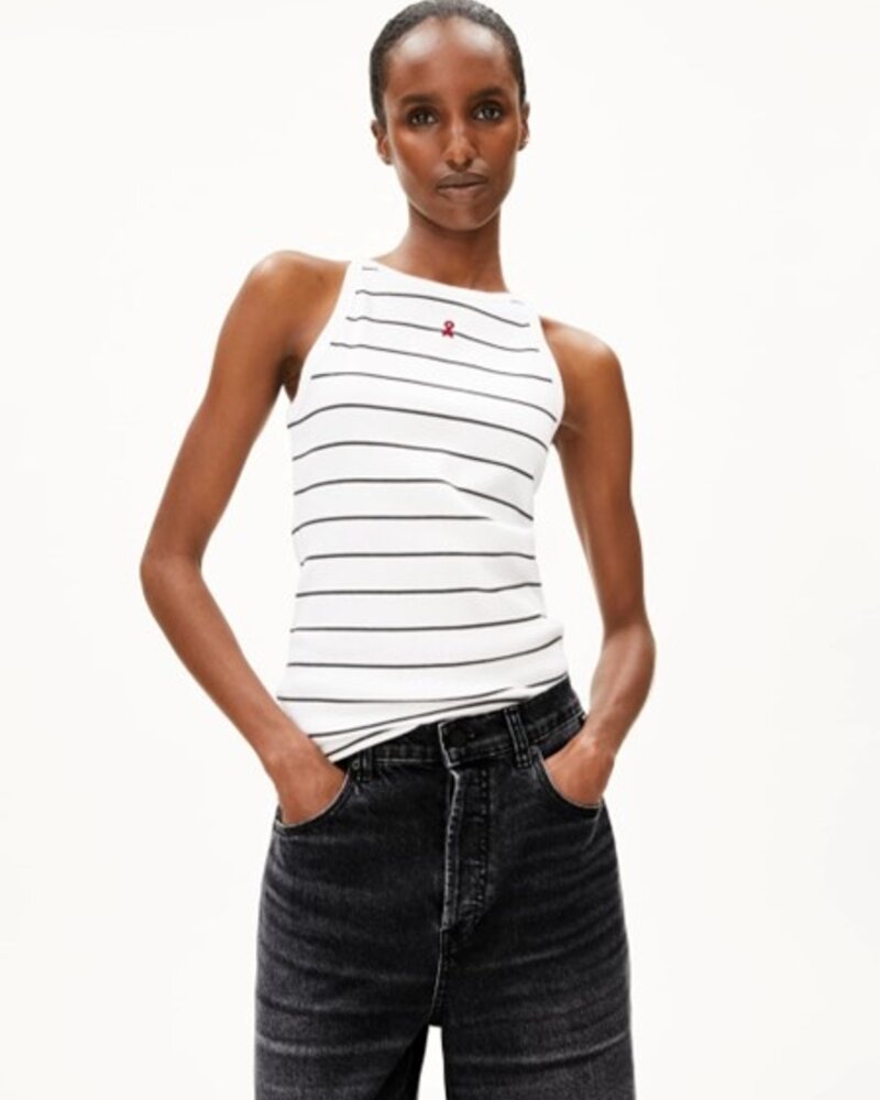 Armed Angels Femme CAMISOLE KATAALIN FINES RAYURES