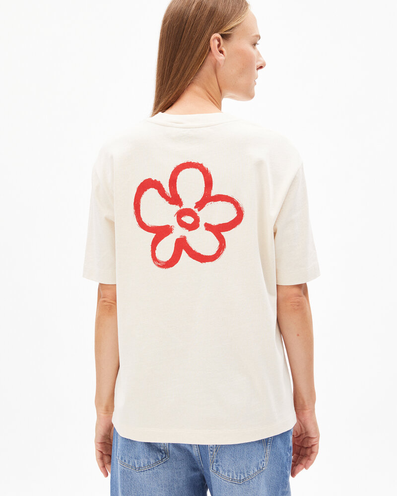 Armed Angels Femme T-SHIRT TARJAA BACK FLOWAA