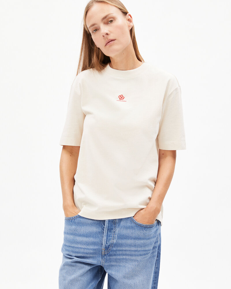 Armed Angels Femme T-SHIRT TARJAA BACK FLOWAA