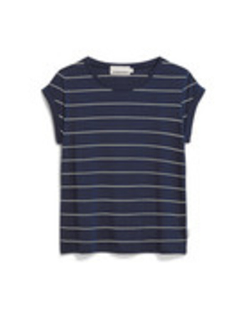 Armed Angels Femme JILAANA FINE STRIPE T-SHIRT