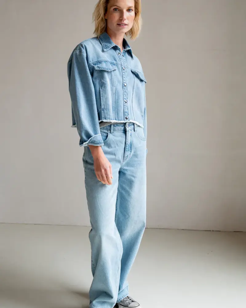 Penn & ink VESTE COURTE EN JEAN