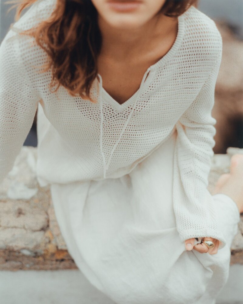 Yerse NET SWEATER