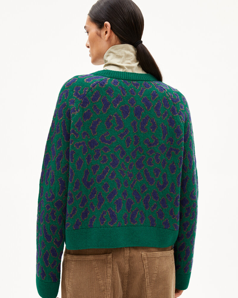 ARMED ANGELS FEMME DILIRIAA LEOPAA KNIT