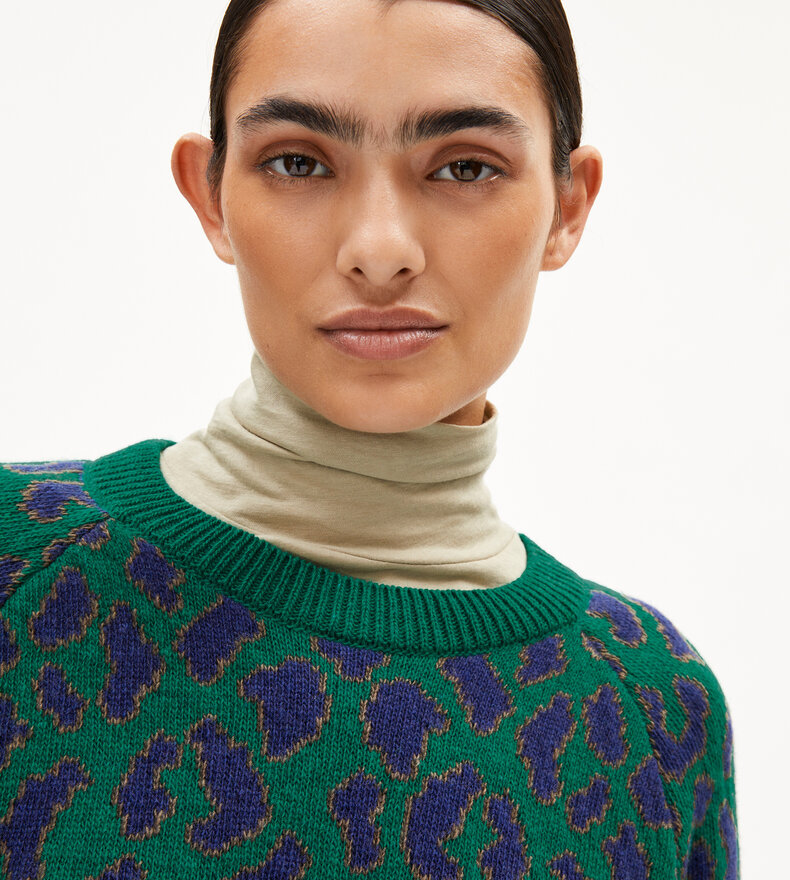 DILIRIAA LEOPAA KNIT